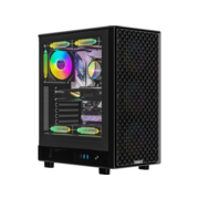 Корпус Formula Mana Dynamic черный без БП ATX 4x120mm 2x140mm 2xUSB3.0 audio bott PSU