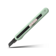 Нож канцелярский Deli NS063-SD-GREEN Nusign шир.лез.9мм выдвижное лезвие фиксатор усиленный сталь зеленый