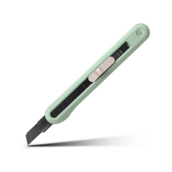 Нож канцелярский Deli NS063-SD-GREEN Nusign шир.лез.9мм выдвижное лезвие фиксатор усиленный сталь зеленый