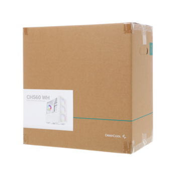 Корпус MidiTower Deepcool CH560 WH white (ATX, без БП, ARGB, USB3.2 Type-A+USB3.2 Type-C) (R-CH560-WHAPE4-G-1)