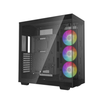 Корпус Deepcool CH780 черный без БП ATX 9x120mm 9x140mm 4x180mm 4x200mm 4xUSB3.0 audio bott PSU