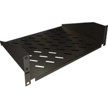 Полка стационарная NTSS NTSS-FF-350-BL 2U нагр.:20кг. 19" 350мм черный