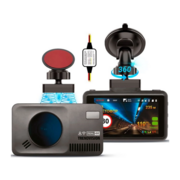 Видеорегистратор с радар-детектором TrendVision DriveCam Real 4K Signature LNA Max GPS ГЛОНАСС черный