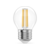 Лампа филам. Gauss Filament 12Вт цок.:E27 шар 220B св.свеч.бел.теп. (упак.:10шт) (52212)