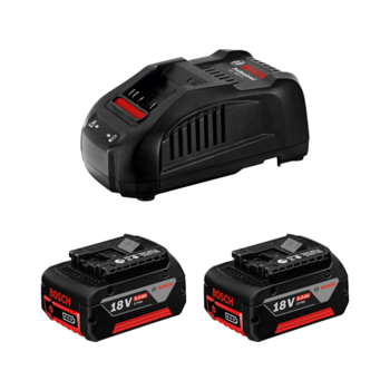 Батарея аккумуляторная Bosch GBA 18В 5Ач Li-Ion (З/У в компл.) (1600A00B8J)