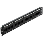 Патч-панель Rexant 04-0021 19" 1U 24xRJ45 кат.5E UTP