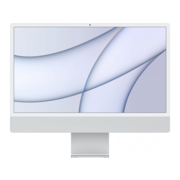 Моноблок Apple iMac A2438 24" 4.5K M1 8 core (3.2) 8Gb SSD256Gb 8 core GPU macOS WiFi BT 143W клавиатура мышь Cam серебристый 4480x2520