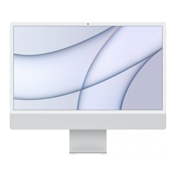 Моноблок Apple iMac A2438 24" 4.5K M1 8 core (3.2) 8Gb SSD256Gb 8 core GPU macOS WiFi BT 143W клавиатура мышь Cam серебристый 4480x2520