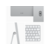 Моноблок Apple iMac A2438 24" 4.5K M1 8 core (3.2) 8Gb SSD256Gb 8 core GPU macOS WiFi BT 143W клавиатура мышь Cam серебристый 4480x2520