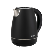 Чайник электрический Vitek VT-1161 1.7л. 2200Вт черный корпус: сталь