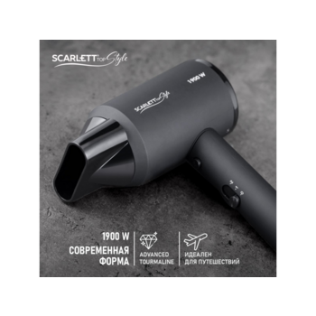 Фен Scarlett SC-HD70I37 1900Вт черный