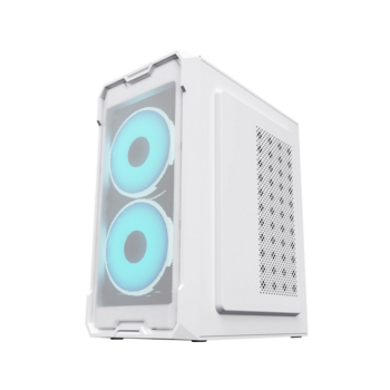 Корпус Оклик OCC-MN302F белый без БП mATX 1xUSB2.0 1xUSB3.0 audio