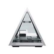 Корпус Azza Pyramid L черный/серебристый без БП ATX 6x120mm 2xUSB3.0 audio bott PSU