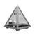 Корпус Azza Pyramid L черный/серебристый без БП ATX 6x120mm 2xUSB3.0 audio bott PSU