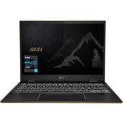 Ноутбук MSI Summit E13 Flip Evo A13MT-243US Core i7 1360P 16Gb SSD1Tb Intel Iris Xe graphics 13.4" IPS Touch FHD+ (1920x1200) Windows 11 Home Multi Language black WiFi BT Cam (9S7-13P311-243)