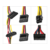 Блок питания KingPrice ATX 400W KPPSU400 (20+4pin) 120mm fan 3xSATA