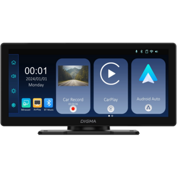 Автомобильный монитор Digma Smart Play 1000С 8.9" 600x1024