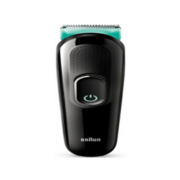 Триммер Braun 3 MGK3321 черный/мятный (насадок в компл:5шт)