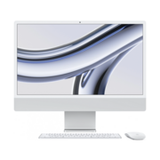Моноблок Apple iMac A2874 24" 4.5K M3 8 core (4) 16Gb SSD256Gb 8 core GPU macOS WiFi BT 143W клавиатура мышь Cam серебристый 4480x2520
