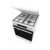 Плита Комбинированная Gorenje GKS6C71WF белый (металлическая крышка) реш.чугун