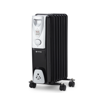 Радиатор масляный Vitek VT-1717 1500Вт черный