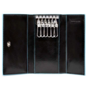 Ключница Piquadro Blue Square PC1396B2/N черный натур.кожа