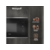 Микроволновая печь Weissgauff HMT-725 Touch Grill 25л. 900Вт черный/серебристый (встраиваемая)