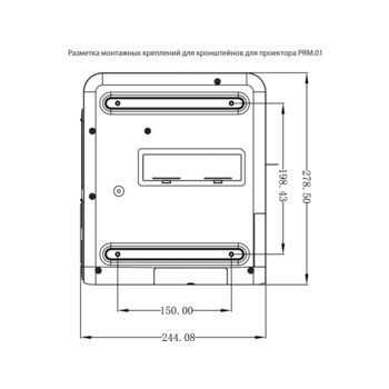 Проектор Cactus CS-PRM.01WT.Full HD-A LCD 700Lm ANSI (1920x1080) 2500:1 ресурс лампы:50000часов 2xUSB typeA 2xHDMI 1.8кг