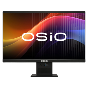 Моноблок Osio BaseLine B240I-019B 23.8" Full HD i5 1235U (1.3) 16Gb SSD512Gb Iris Xe Windows 11 Pro GbitEth WiFi BT 84W Cam черный 1920x1080 (RUS)