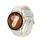 Смарт-часы Samsung Galaxy Watch 7 LTE 40мм 1.31" AMOLED корп.золото белое рем.золото белое (SM-L305FZEACAU)