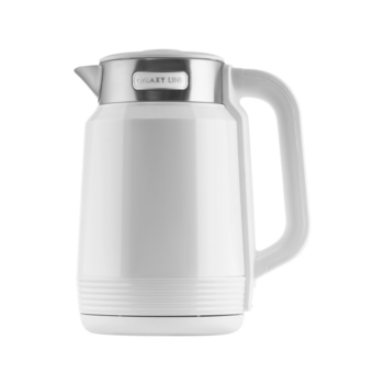 Чайник электрический Galaxy Line GL 0364 1.7л. 2200Вт белый корпус: нерж.сталь/пластик (7010103641)