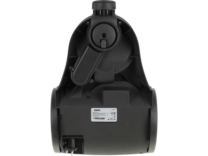 Пылесос BBK BV1502 (B/DC) black (Мощность 300/1600 Вт, Циклонный фильтр, Объем пылесборника 2л) (BV1502 (B/DC))