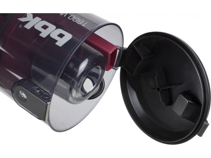 Пылесос BBK BV1502 (B/DC) black (Мощность 300/1600 Вт, Циклонный фильтр, Объем пылесборника 2л) (BV1502 (B/DC))