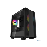 Корпус MiniTower Deepcool CC360 ARGB black (mATX, без БП, ARGB, USB3.0 Type-A+USB2.0 Type-A) (R-CC360-BKAPM3-G-1)