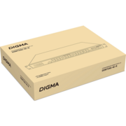 Коммутатор Digma DSW724G-4C-R (L2+) 24x1Гбит/с 4xКомбо(1000BASE-T/SFP) управляемый