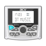 Автомагнитола ACV MARINE AMR-602SW 4x50Вт v5.0 USB 2.0 AUX 3" 3 RDS (43453)