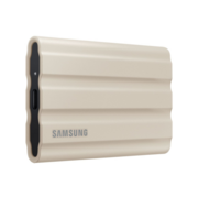 Внешние HDD и SSD Внешние HDD и SSD/ Samsung External SSD T7 Shield, 1TB, Type C-to-C/A, USB 3.2 Gen2, R/W 1050/1000MB/s, IP65, 88x59x13mm, 98g, Beige (12 мес.)