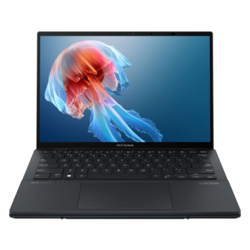 Ноутбук Asus ZenBook Duo UX8406CA-PZ212X Core Ultra 9 285H 32Gb SSD1Tb Intel Arc 140T 14" OLED Touch 3K (2880x1800) Windows 11 Pro grey WiFi BT Cam Bag (90NB14X1-M00BE0)