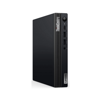 Неттоп Lenovo ThinkCentre Tiny M70q-5 slim i7 14700T (1.3) 16Gb SSD512Gb UHDG 770 без ОС GbitEth WiFi BT 135W kb мышь клавиатура черный (12TD003UUM)