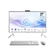 Modern AM273Q AI 1UM-047XRU (MS-AF01) 27'' QHD(2560x1440)/Intel Core Ultra 5 125U 1.30~4.30GHz 12core/16GB/512GB SSD/Integrated/WiFi/BT/2.0MP/CR/KB+MOUSE(WLS)/noOS/1Y/WHITE