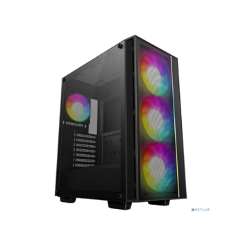 Корпус Deepcool Matrexx 55 V4 MESH черный без БП ATX 7x120mm 2x140mm 2xUSB3.0 audio bott PSU