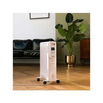 Радиатор масляный Timberk Home Intellect T-OR1507-F10E-WF 1500Вт белый