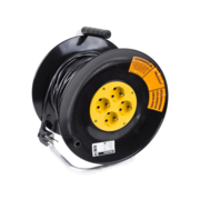 Удлинитель силовой PROconnect STANDARD (11-7606) 3x1.0кв.мм 4розет. 40м ПВС 10A катушка черный