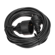Удлинитель силовой PROconnect PROc-Uc (13-4909) 3x0.75кв.мм 1розет. 10м ПВС 6A без катушки черный