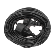 Удлинитель силовой PROconnect PROc-Uc (13-4910) 3x0.75кв.мм 1розет. 20м ПВС 6A без катушки черный