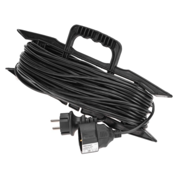 Удлинитель силовой PROconnect PROc-Uc (13-4915) 3x0.75кв.мм 1розет. 30м ПВС 6A пласт.рамка черный