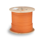 Кабель Cabeus FTP-4P-Cat.6-SOLID-LSZH Кабель витая пара экранированная FTP (F/UTP), категория 6, 4 пары (23 AWG), одножильный, LSZH, нг(А)-HF, (305 м)