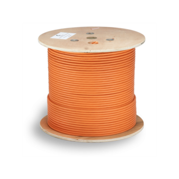 Кабель Cabeus FTP-4P-Cat.6-SOLID-LSZH Кабель витая пара экранированная FTP (F/UTP), категория 6, 4 пары (23 AWG), одножильный, LSZH, нг(А)-HF, (305 м)