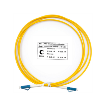 Cabeus FOP(s)-9-LC-LC-2m Шнур оптический simplex LC-LC 9/125 sm 2м LSZH