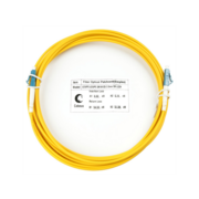 Cabeus FOP(s)-9-LC-LC-5m Шнур оптический simplex LC-LC 9/125 sm 5м LSZH